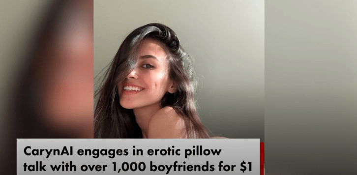 Caryn Marjorie snapchat influencer milla sofia